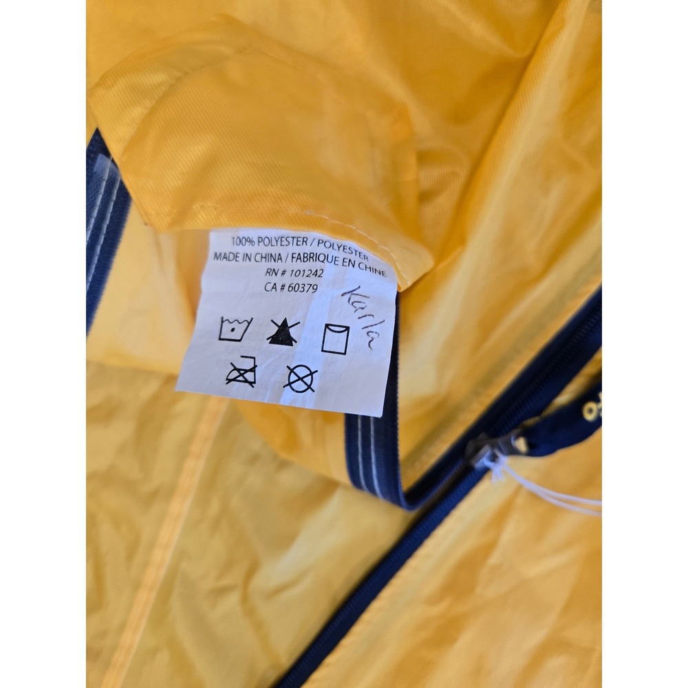 Tuffo Muddy Buddy Yellow Waterproof Hooded Rain Suit 4T - Picture 4 of 7